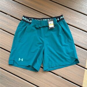 NEW Under Armour Men's Teal Shorts 6”